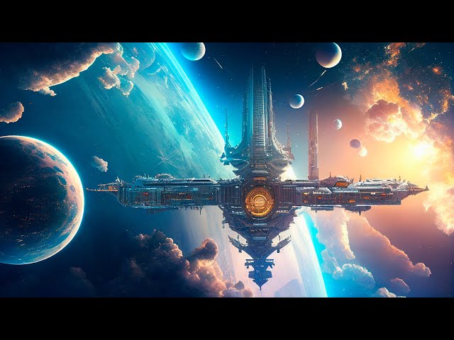 ✨ Space Ambient Music • Deep Relaxation Space Journey [ 4K UHD ]