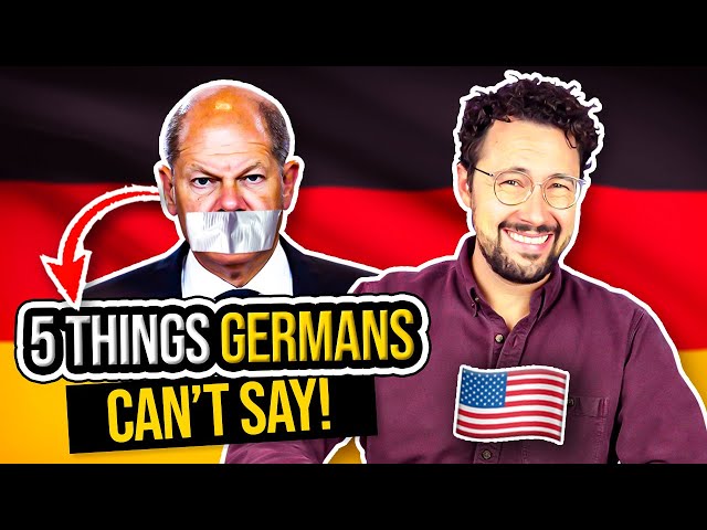 What Germans Surprisingly CAN'T Say, But Americans Can Say 🇩🇪