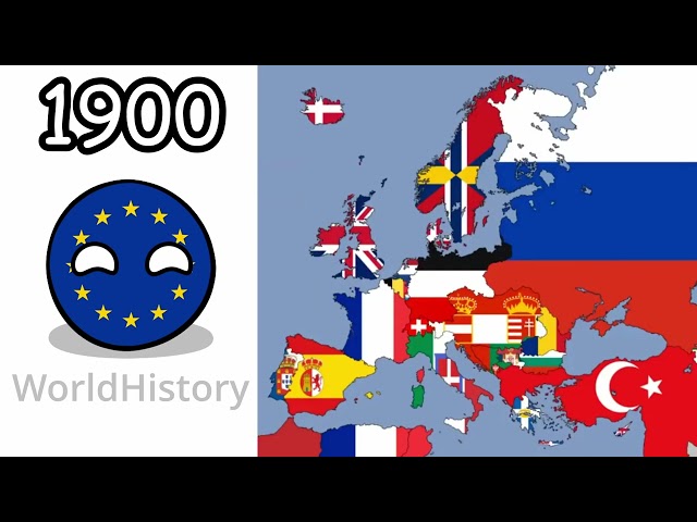 Europe Map History (2022-1259)