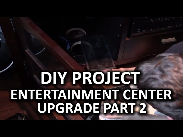 Entertainment Center Cooling Mod - Silence Upgrade - DIY Project