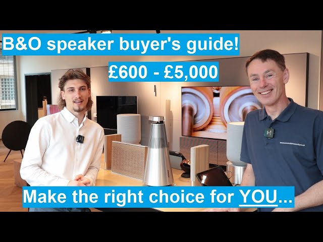Which B&O speaker is best for your needs? The ultimate guide! B&O Speaker review from £600 to £5,000