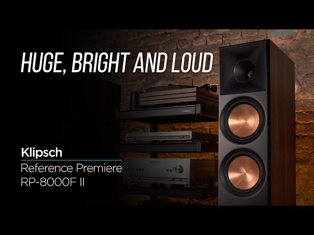 ALL-NEW Klipsch Reference Premiere RP-8000F II review