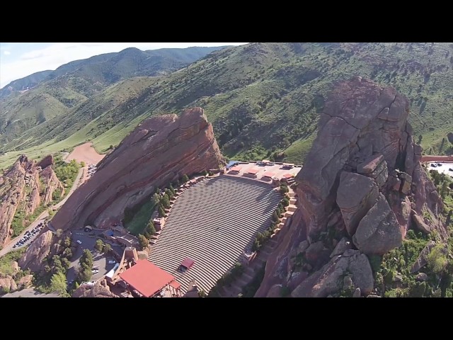 Red Rocks Amphitheater | 4K Drone Footage (MUST SEE)