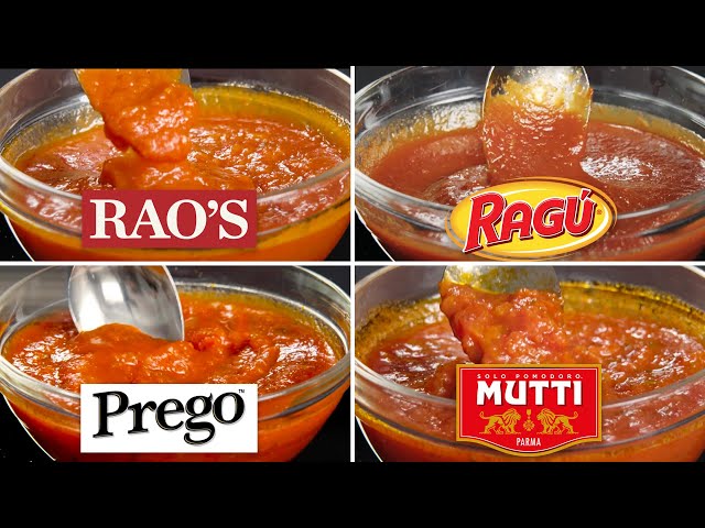 Pro Chefs Taste Test Every Supermarket Marinara Sauce | Epicurious