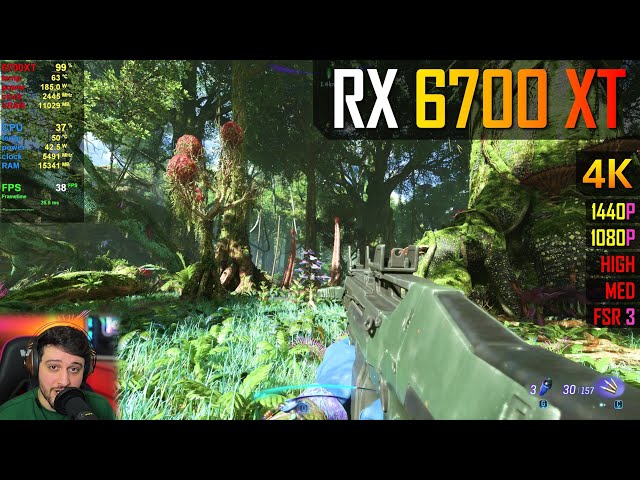 RX 6700 XT - Avatar Frontiers of Pandora