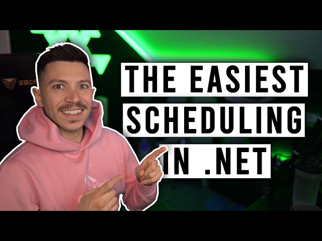 The Easiest Scheduling for Your .NET Applications