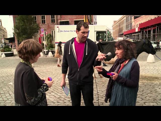 Billy on the Street: Cash Cow w/ Lena Dunham and Elena!