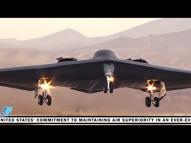 Nothing Can Stop It: US Stealth King B-2 Super Bomber, High Alert!