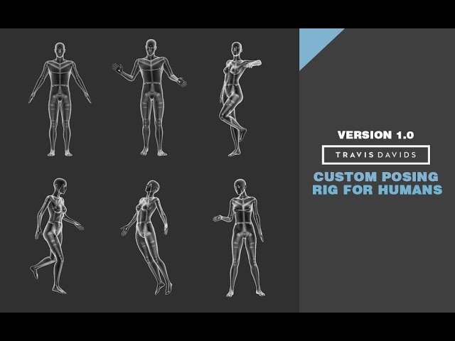 Zbrush - How To Set Up And Use The Custom Posing Rig