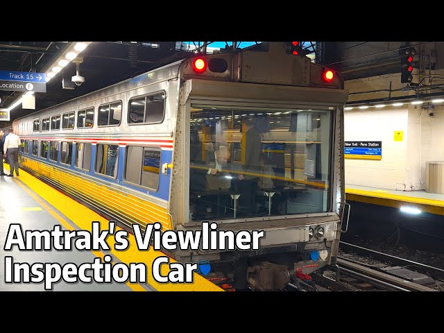 ⁴ᴷ⁶⁰ Amtrak's "American View" Viewliner Inspection Car
