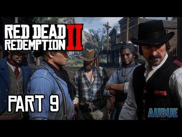 Let's Play RED DEAD REDEMPTION 2 - Part 9 - Friends in Very Low Places [PS4 PRO]