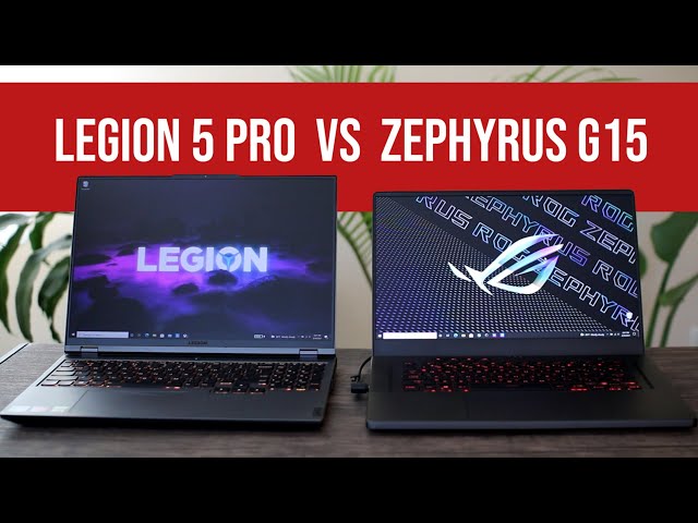 Lenovo Legion 5 Pro vs Asus Zephyrus G15 - Not What I Expected (Battle of the 3070s)