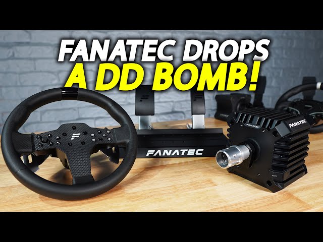 Fanatec DROPS A BOMB on the Direct Drive Sim Racing Market!