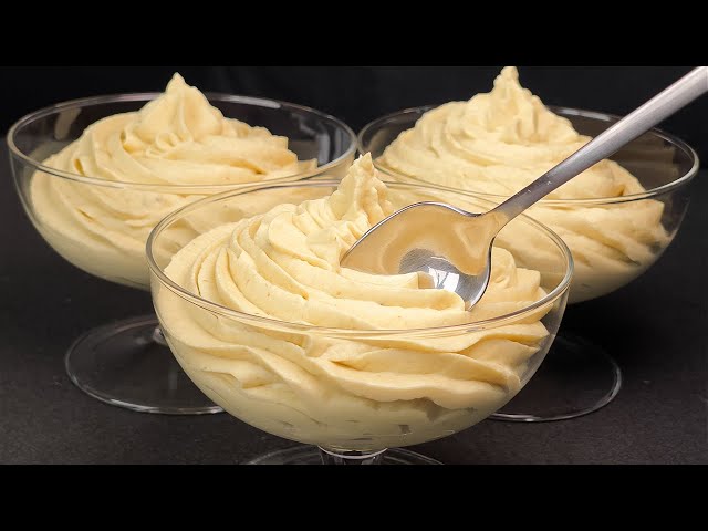 Creamy dessert in 5 minutes! Banana tastes better than chocolate! No SUGAR, no flour!