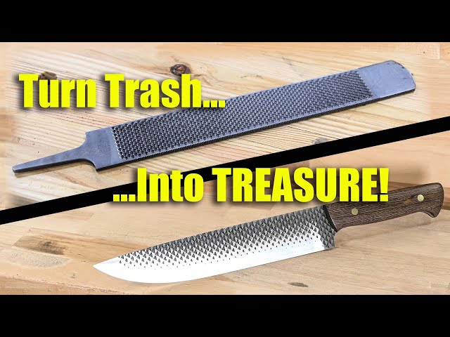 Turn a Farrier's Rasp Into a Knife! - Pops Knife-Making Project of the Month