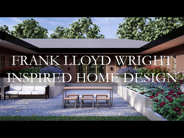 Frank Lloyd Wright Inspired House Design