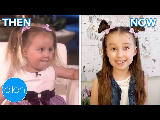 Then and Now: A Look at Ellen's Most Memorable Kid Guests