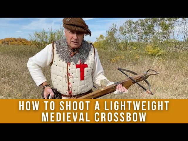 How a Lightweight Medieval Crossbow Works