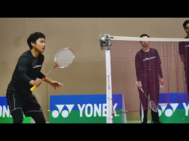 Controlling the Net Drill - Badminton Doubles Tutorial featuring Coach Kowi Chandra