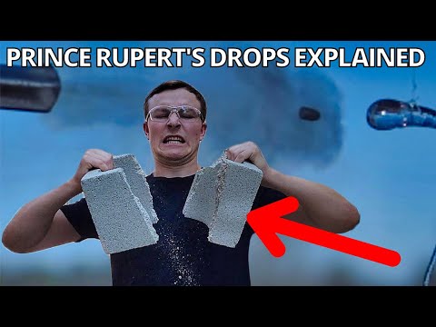 How are Prince Rupert's Drops so strong?