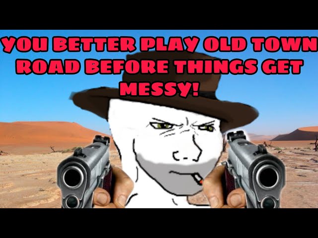 Player Intimidates OP Into Playing Old Town Road