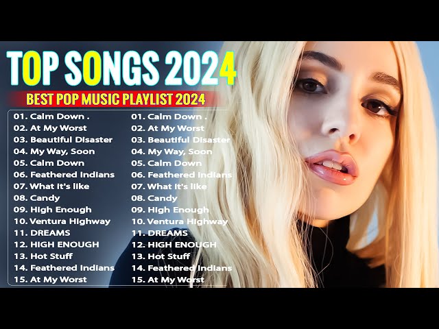 Pop Hits 2024 ( Latest English Songs 2024 )💕Pop Music 2024 New Song - Top Popular Songs 2024 - 2025