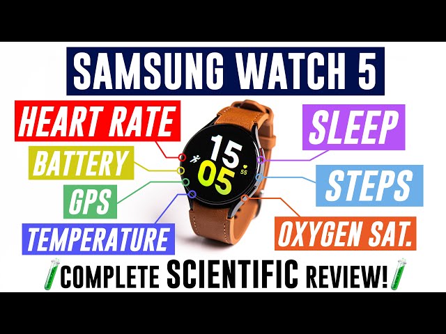 Samsung Watch5 : Complete Scientific Review! (Galaxy Watch 5)