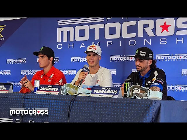 Post Race Press Conference | Unadilla National 2023 | Pro Motocross