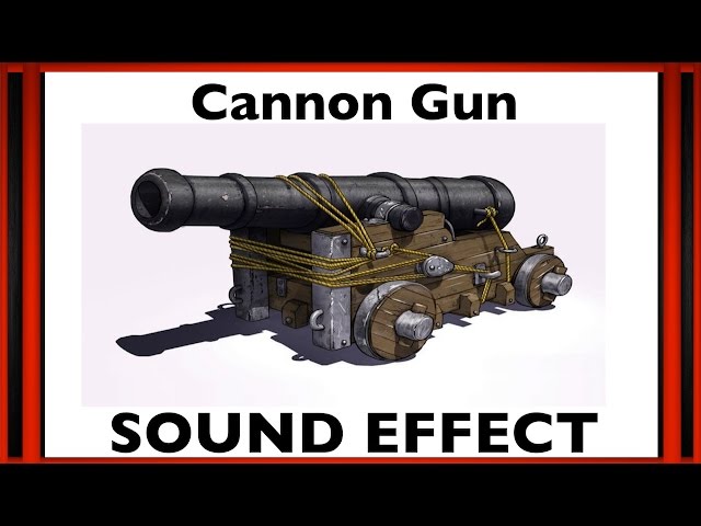 Cannon Gun Sound Effect | Fx | HD