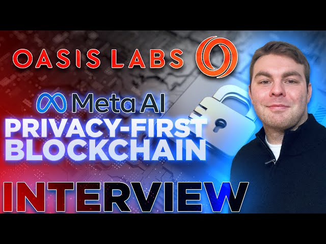 Meta AI's Privacy-First Blockchain | Oasis Network interview