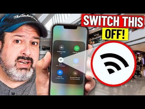 Switch off your phone's WiFi  now!