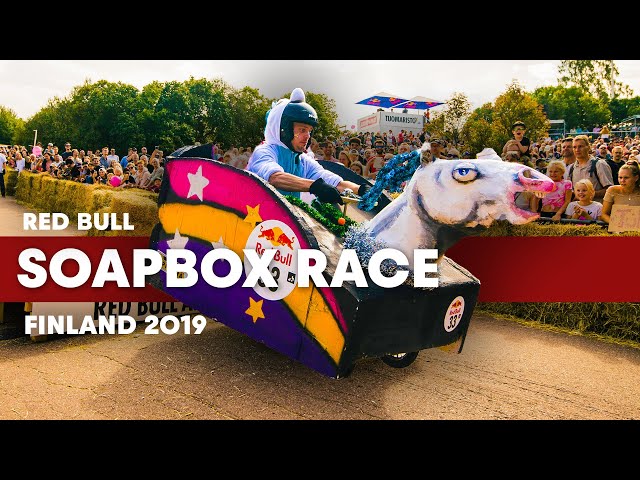 Creativity Reaches New Limits At Red Bull Soapbox Race Finland 2019