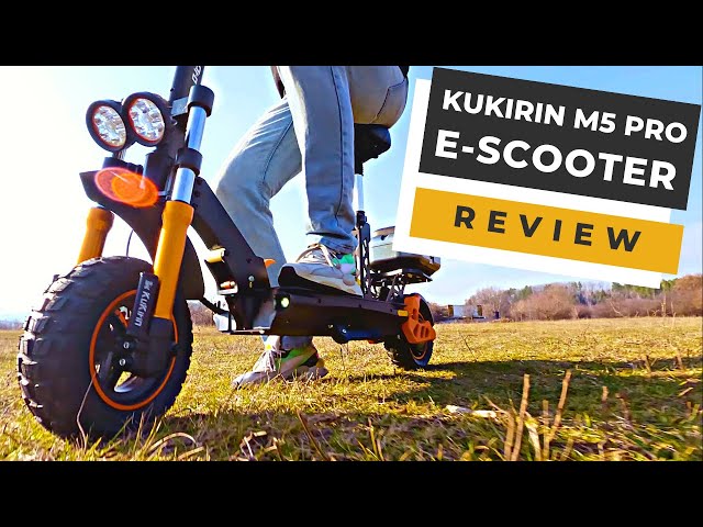KuKirin M5 Pro Electric Scooter: Powerful Motor & Dual Suspension Meet a Great Price!