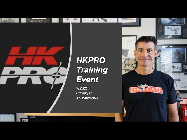 HKPRO Training Event 2023