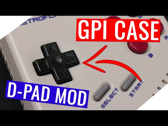 Does Your GPi Case D-Pad Suck?