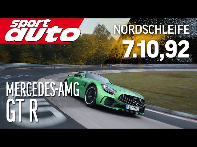 Mercedes-AMG GT R 7.10,92 min Nordschleife HOT LAP sport auto World's Exclusive First Test