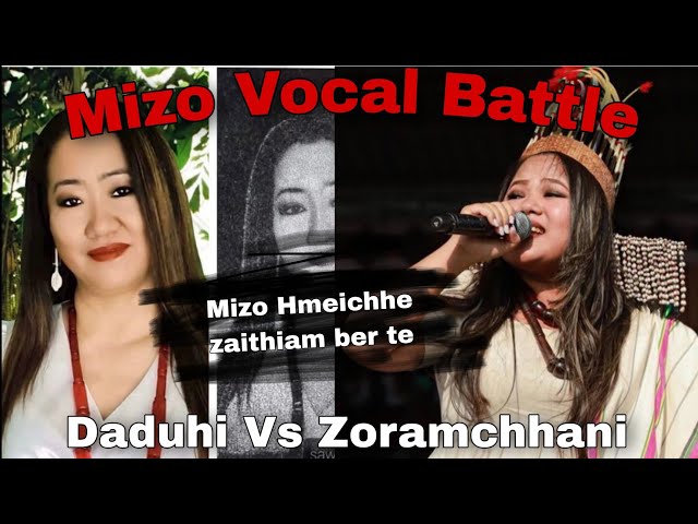 Mizo top female artist same song battle  |Daduhi VS Zoramchhani - (Autograph)
