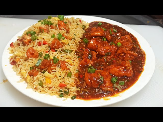 Chicken Manchurian Gravy with Chicken Fried Rice Easy & Fast Chinese Recipe |Cooking with Chef Ashok
