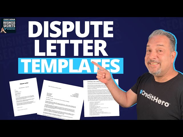 [Credit Repair 2021] Dispute Letter Templates: How to Fight the Credit Bureaus - AND WIN!