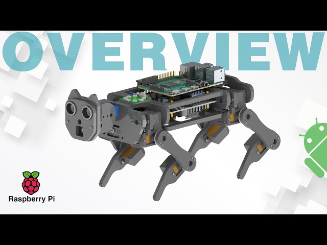 Freenove Robot Dog Kit for Raspberry Pi [Overview]