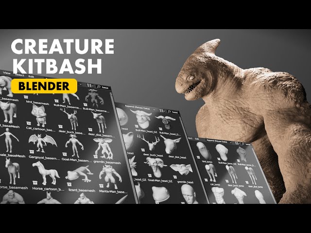 Creature Kitbash - Promo Video