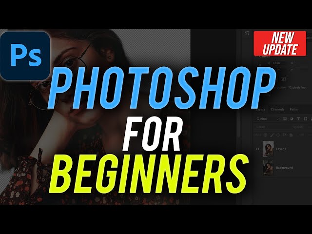 How to Use Photoshop - Beginners Tutorial
