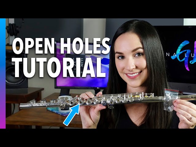 How To Play A Flute With Open Holes | Do You Have To Remove All Plugs? | Open Hole Flute Tutorial