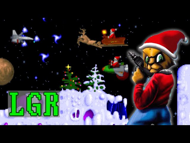 Interpose Xmas Greetings: 1996 Cat Person Shmup for DOS