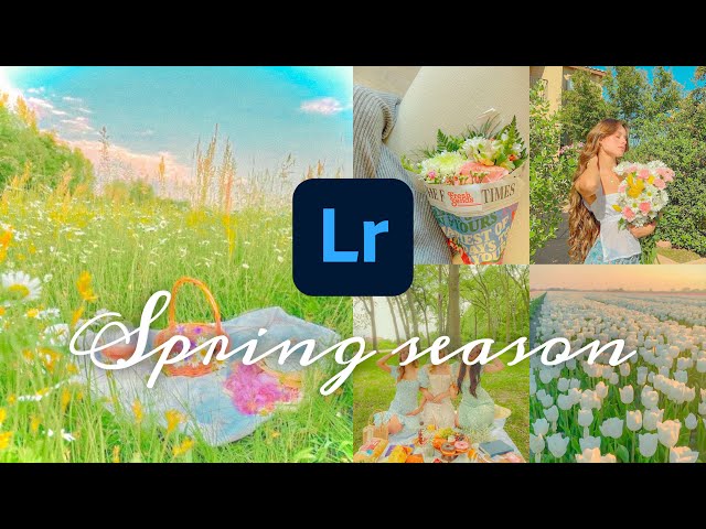 Spring preset | spring season lightroom Preset | Lightroom preset tutorial + Free DNG file