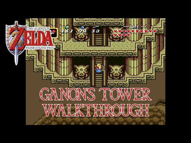 Ganon's Tower Dungeon Walkthrough - The Legend of Zelda A Link to the Past
