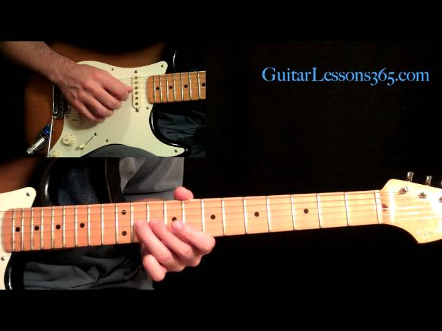 All Along The Watchtower Guitar Lesson Pt.3 - Jimi Hendrix - Solos Two & Three