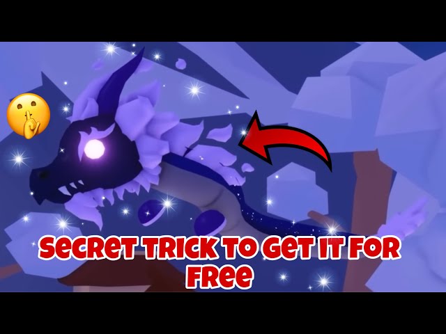 Secret trick to get midnight dragon for free in adopt me