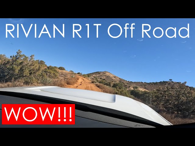 RIVIAN R1T Ride Along Off Road | RIVIAN First Mile Course near Santa Clarita, CA