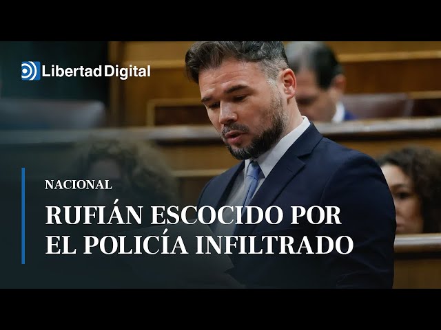 Rufián escocido por el policía infiltrado en el independentismo